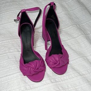 Rebecca Minkoff Pink Block Heels